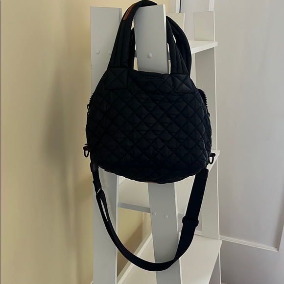 MZ Wallace Quilted Black Metro Quilted Bag - Picture 1 of 8